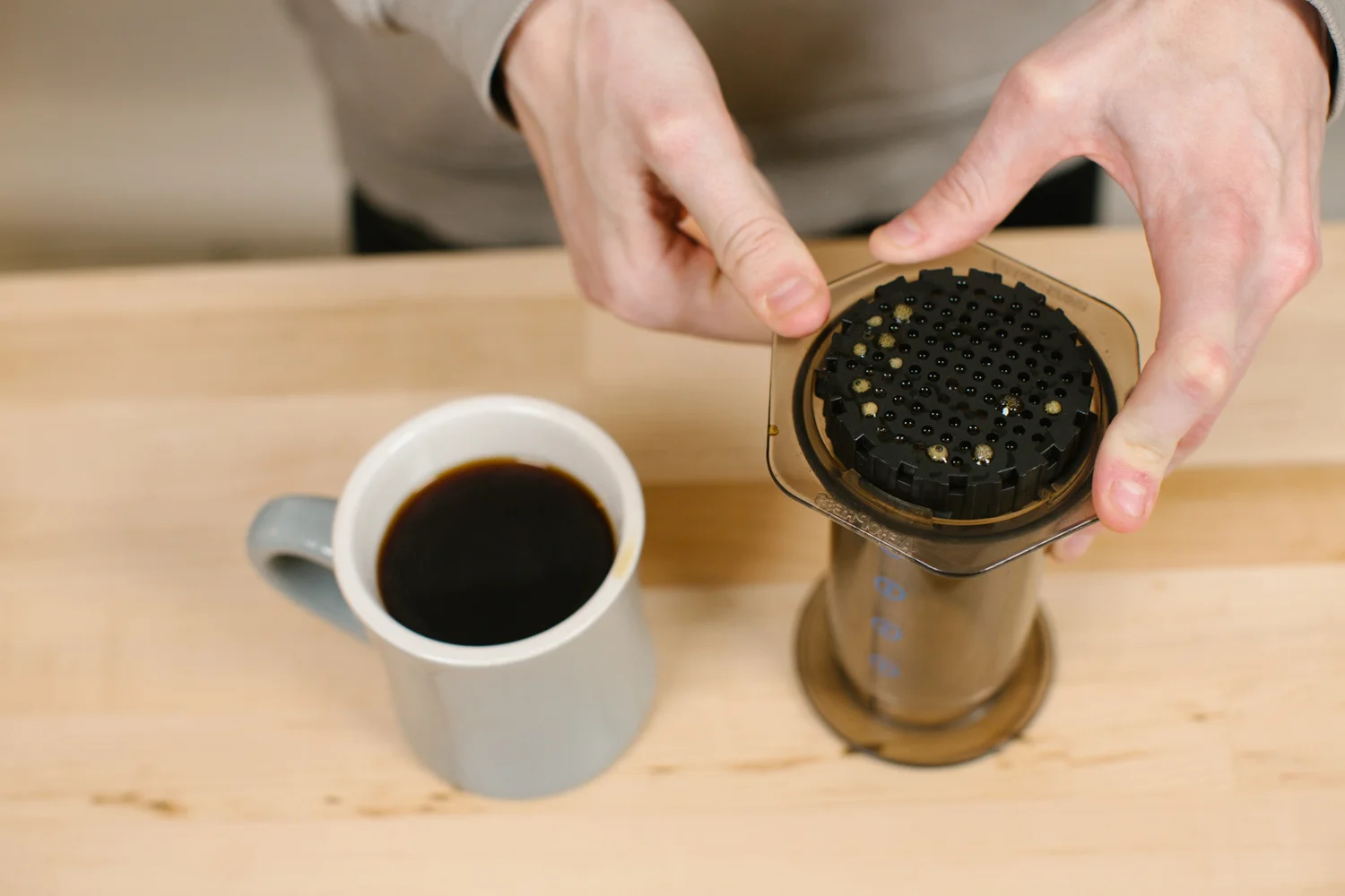 How to Brew Coffee with a Aeropress — Backyard Beans Coffee Co.