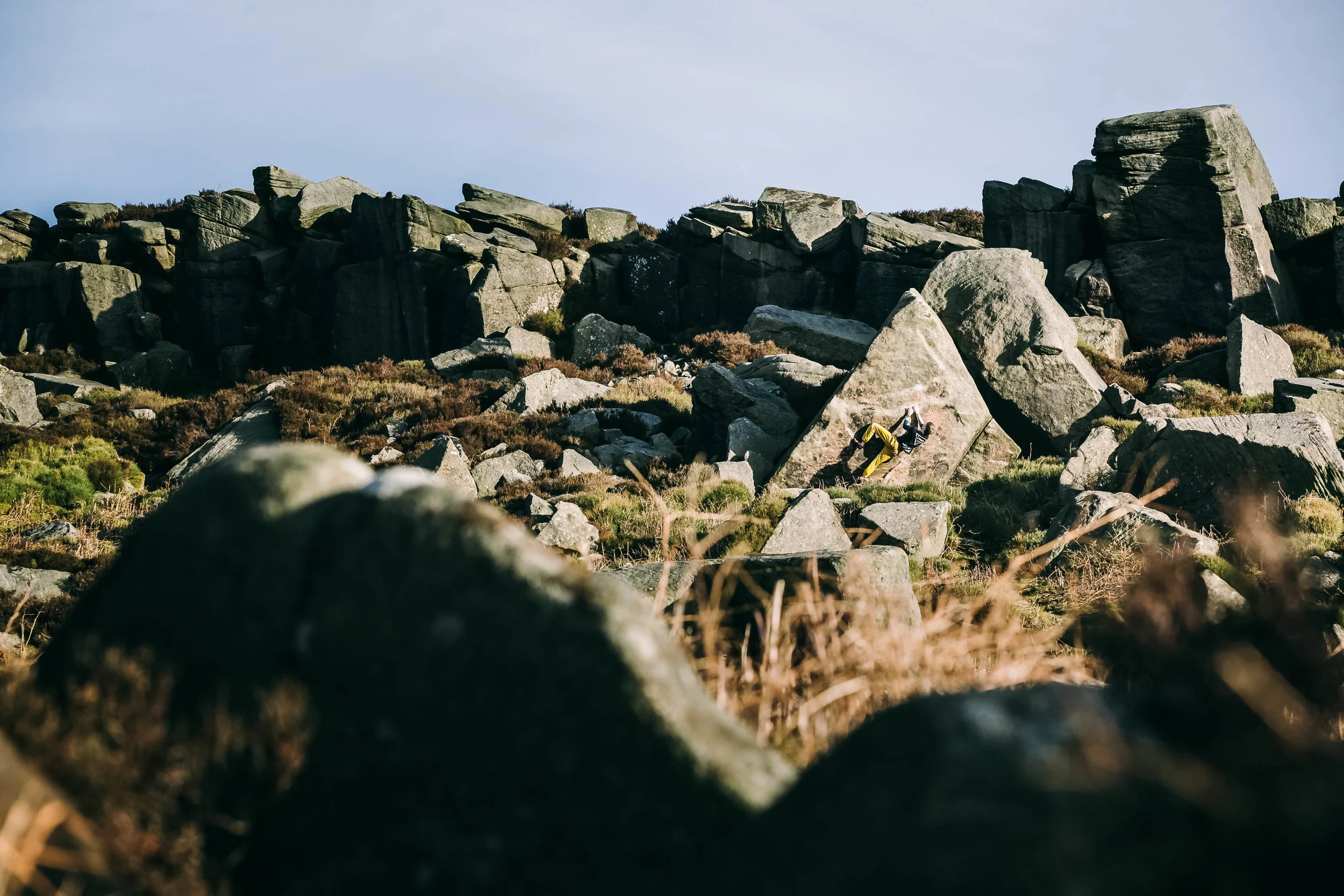  Guy Harris - Triangle Wall, 7a 