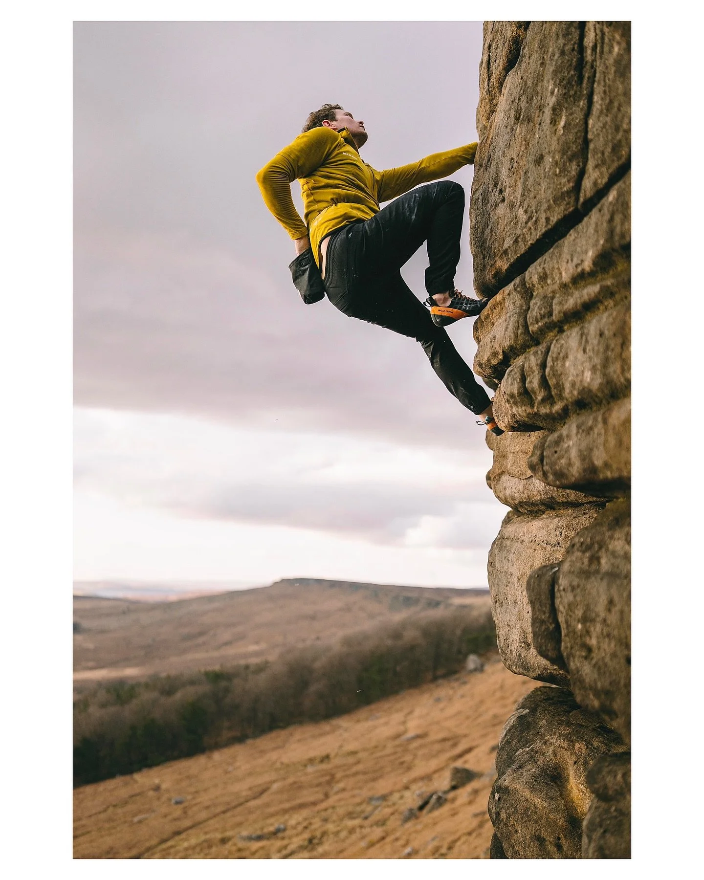 Quick Stanage solo session for @mammut_uk.

@mammut