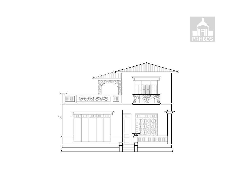 Casa del Dr. Jordán (1928) Calle Sol 37 Ponce, Puerto Rico Dibujo elaborado y donado por: Omar Aponte, Estudiante de la Escuela de Arquitectura de la PUCPR Profesor: Ricardo Miranda Pérez Dibujo no revisado. Est
