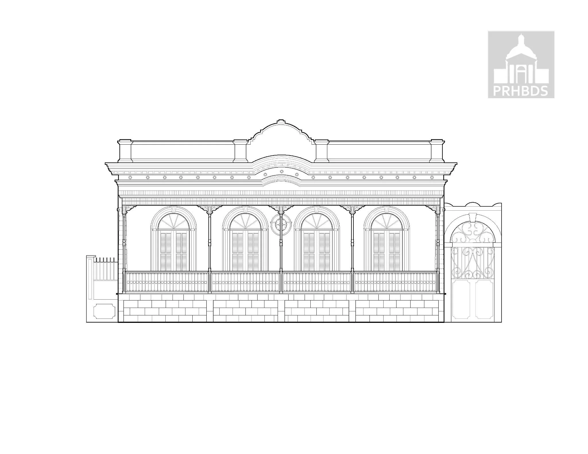 Casa Margarita Bestard 1912 Calle Reina No.118 Ponce, Puerto Rico Diseñado: Desconocido