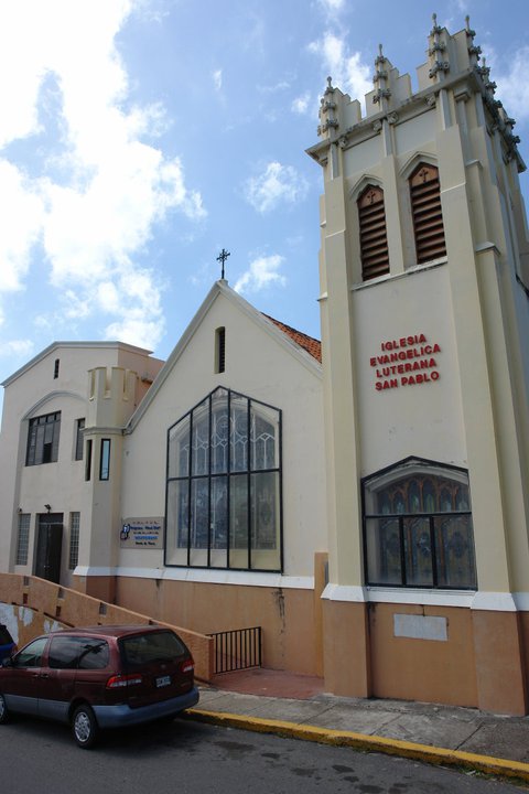 Iglesia Evangélica Luterana San Pablo — Puerto Rico Historic Buildings  Drawings Society