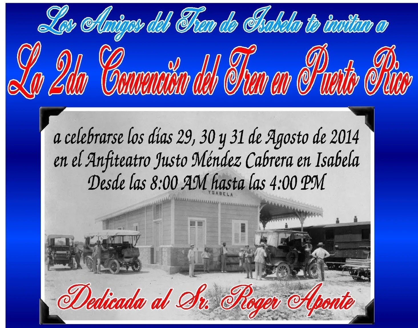  2da Convención del Tren en Isabela