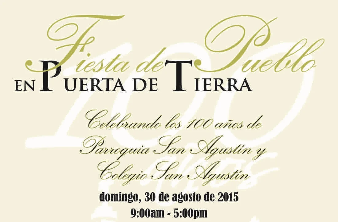 Fiesta de Pueblo en Puerta de Tierra