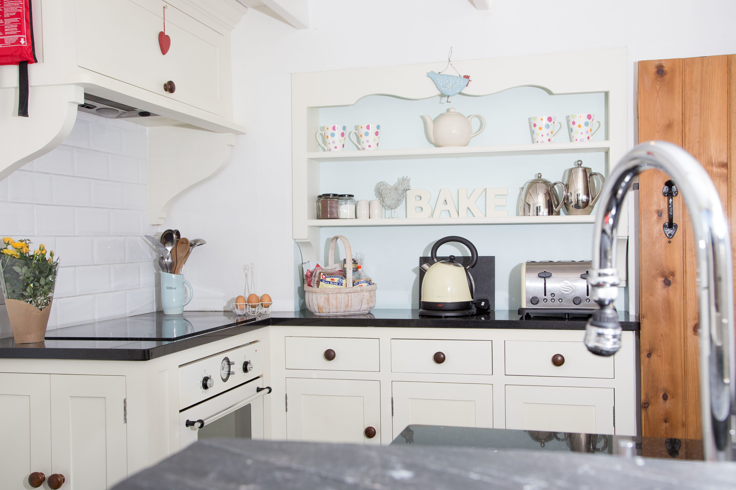 Bespoke country kitchen with stable door