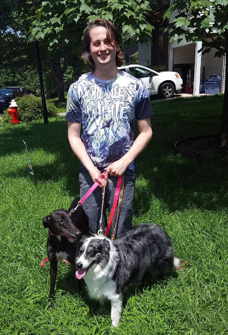 Brian was missing a new friend for his adorably sweet and energetic border collie, Ivy. When Daisy and Ivy got together, they knew they would have lots of fun to play, run and chase balls! It was the perfect Match! Brian and Ivy are so happy to have a new family member, Daisy in their group! Congratulations!