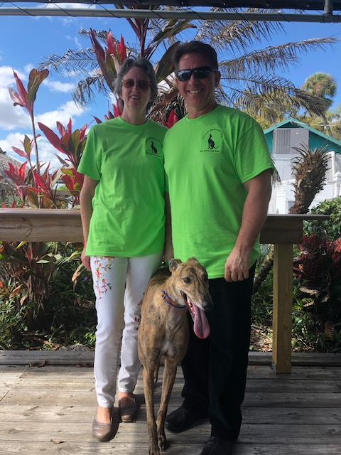 Kristine and her husband Jerome were so excited to meet Marley and add her to their family with their Doberman at home. Marley loves to run, despite the fact that she has a short tail. She's very smart and showed off her skills at the graduation. The family says she was so easy in the car heading back to VA! Marley is excellent addition to our Hardee group!
