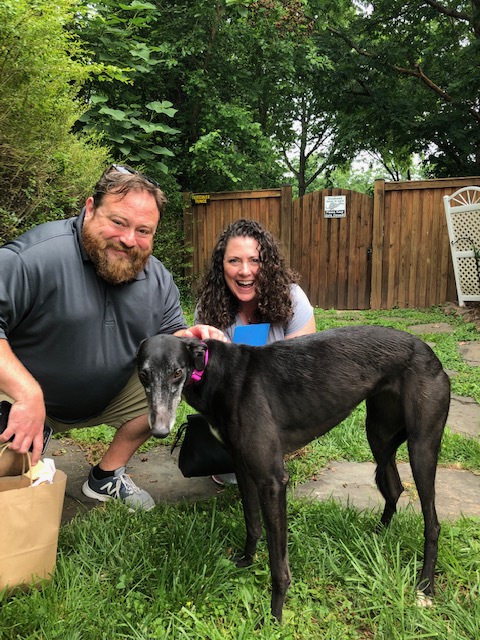 Everyone, please bow to BF Par Shell, “royally” called Lady Jane and her new mom Keri. Lady Jane just went home to her new kingdom and has decided that the best way her lady in waiting can attend to her is with belly rubs. Keri says she is just perfect in every way. Congratulations to “her highness” Lady Jane and Keri!