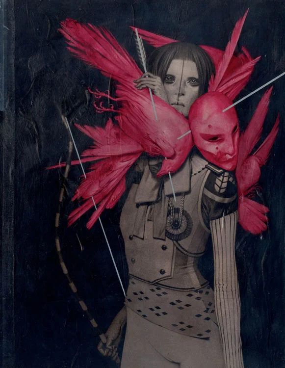 Kyudo Acrylic on Board 30,3 x 39,5 cm