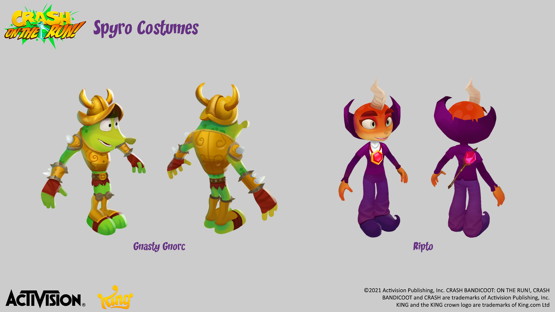  Spyro Season Costumes 