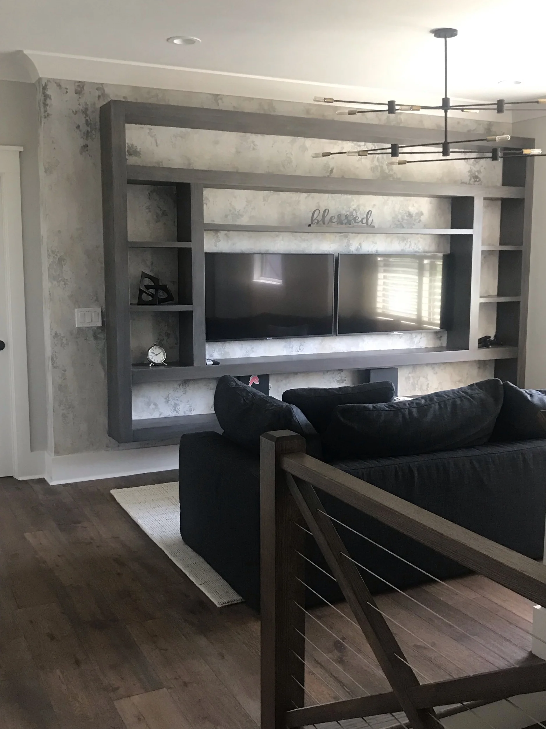 Modern Industrial Plaster Finish