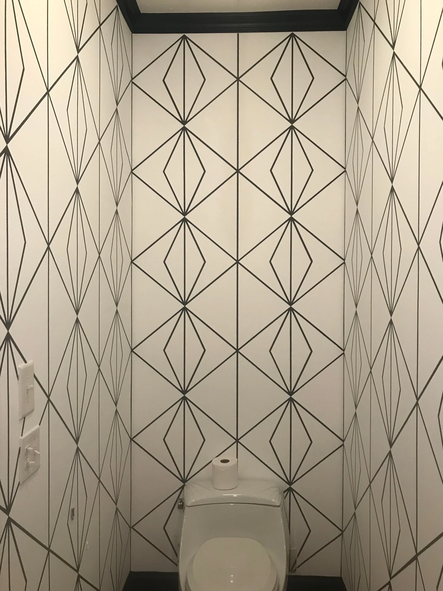 Painted Contemporary Pattern Walls