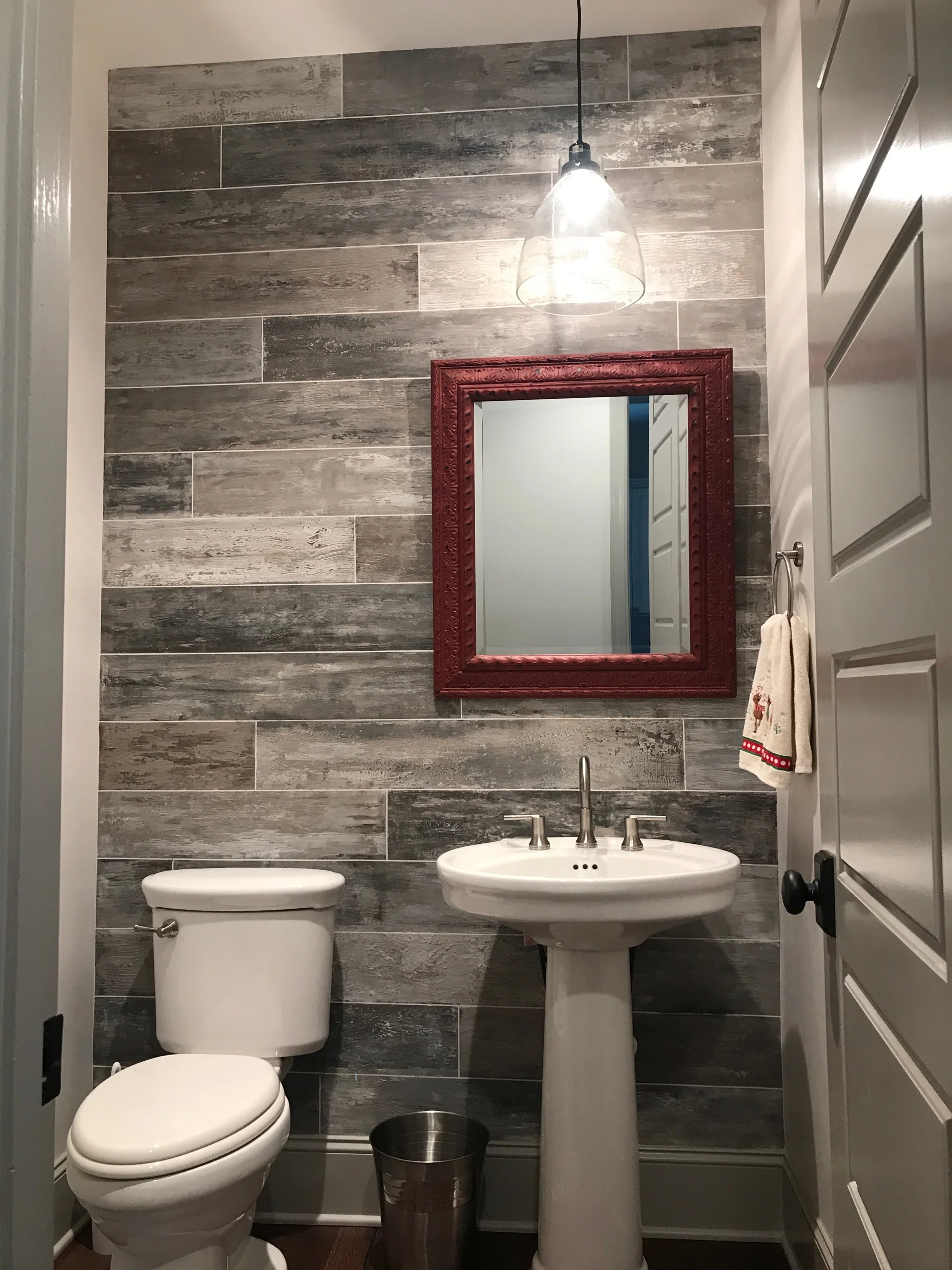 Faux Barnwood Planks