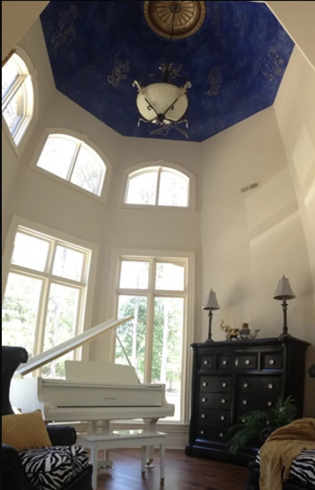 Whimsical Astrological Ceiling