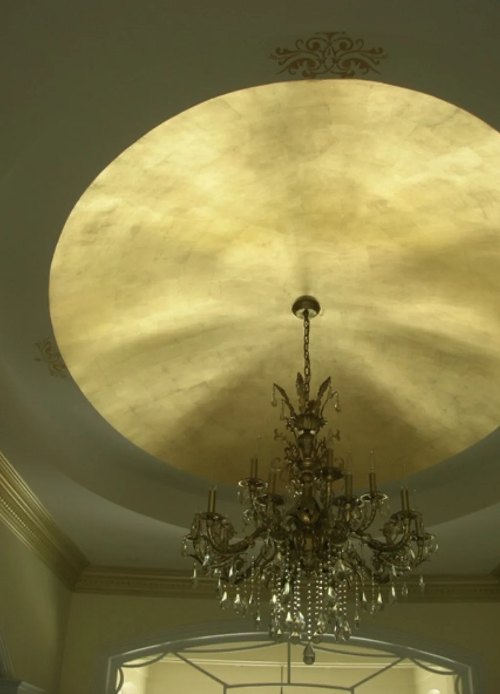 Gold Leaf Dome Ceiling