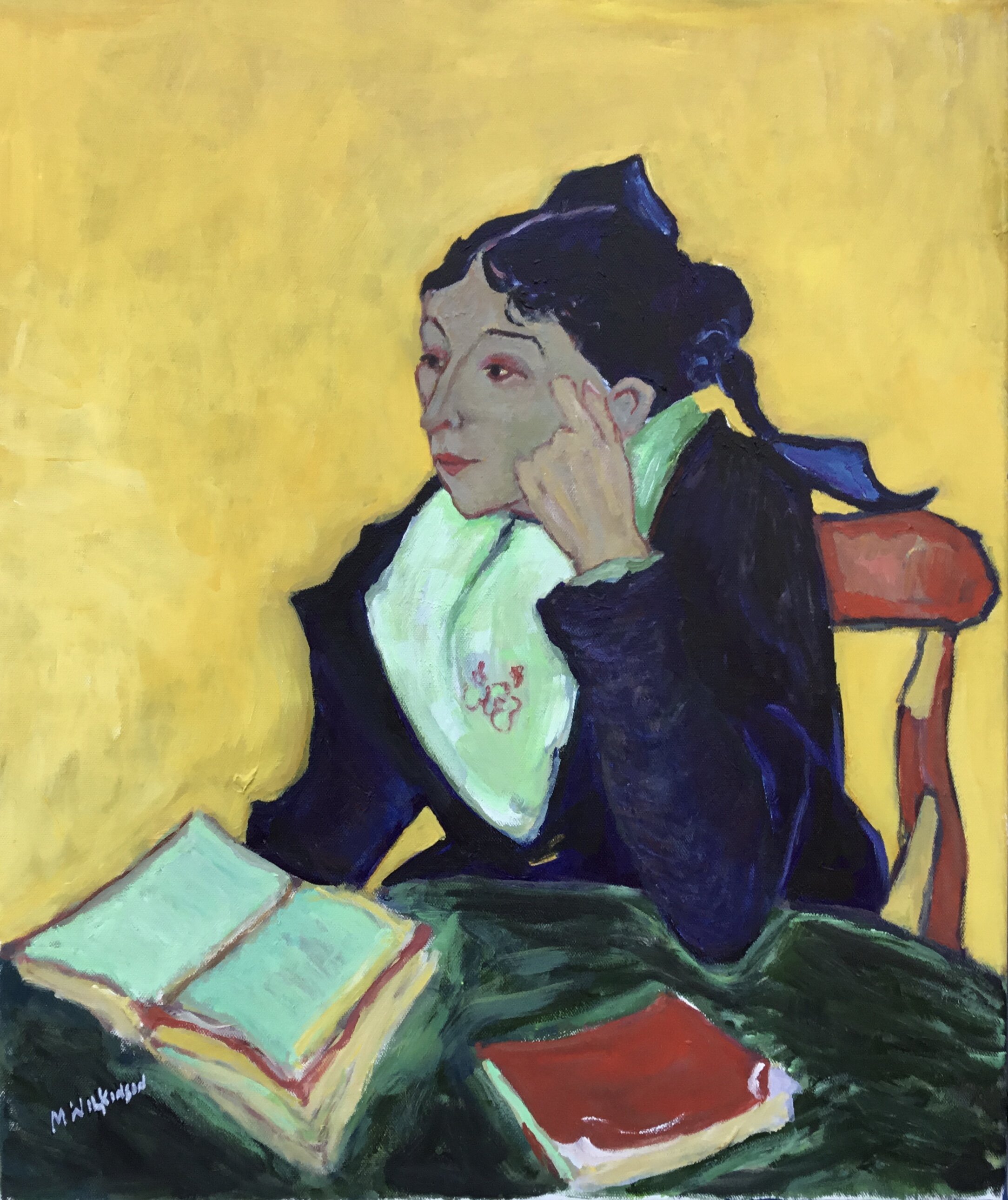 Van Gogh study / madame ginoux