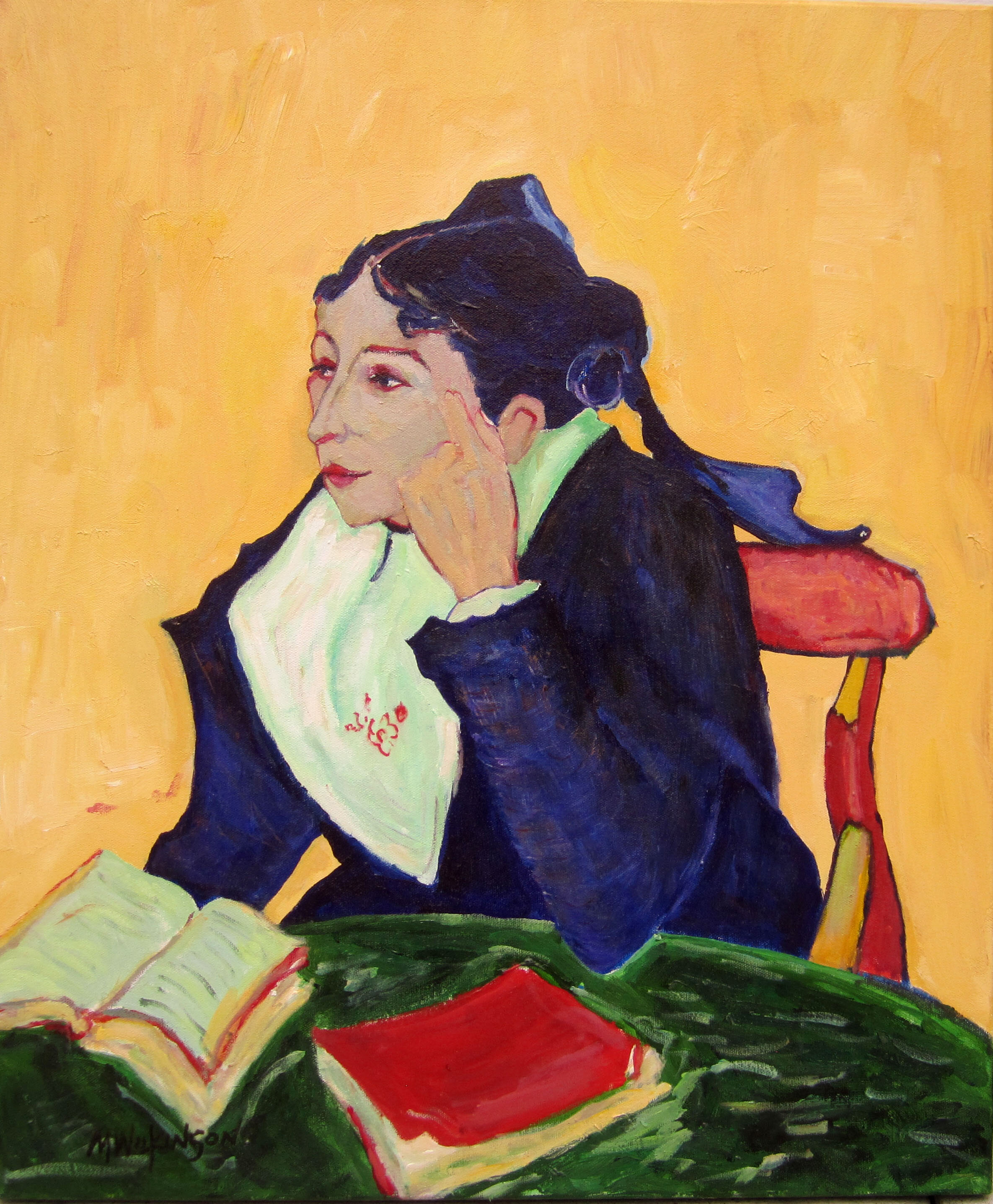 Van Gogh study / madame ginoux 2