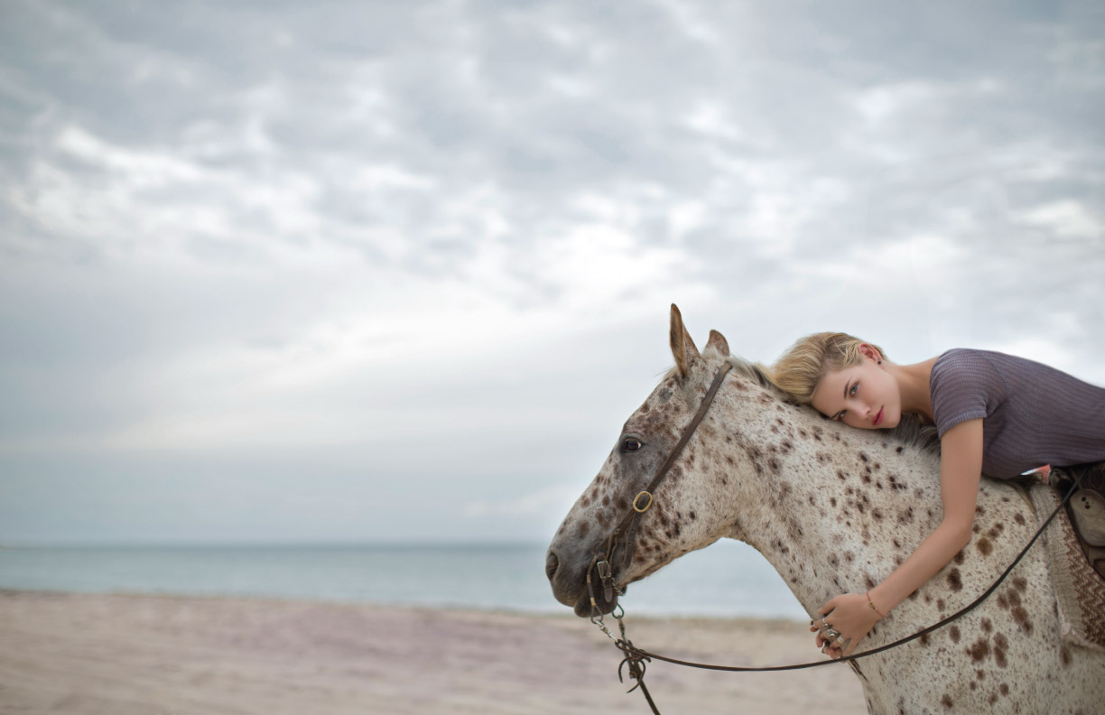 Horse Ashley Smith Montauk RVCA lookbook fashion