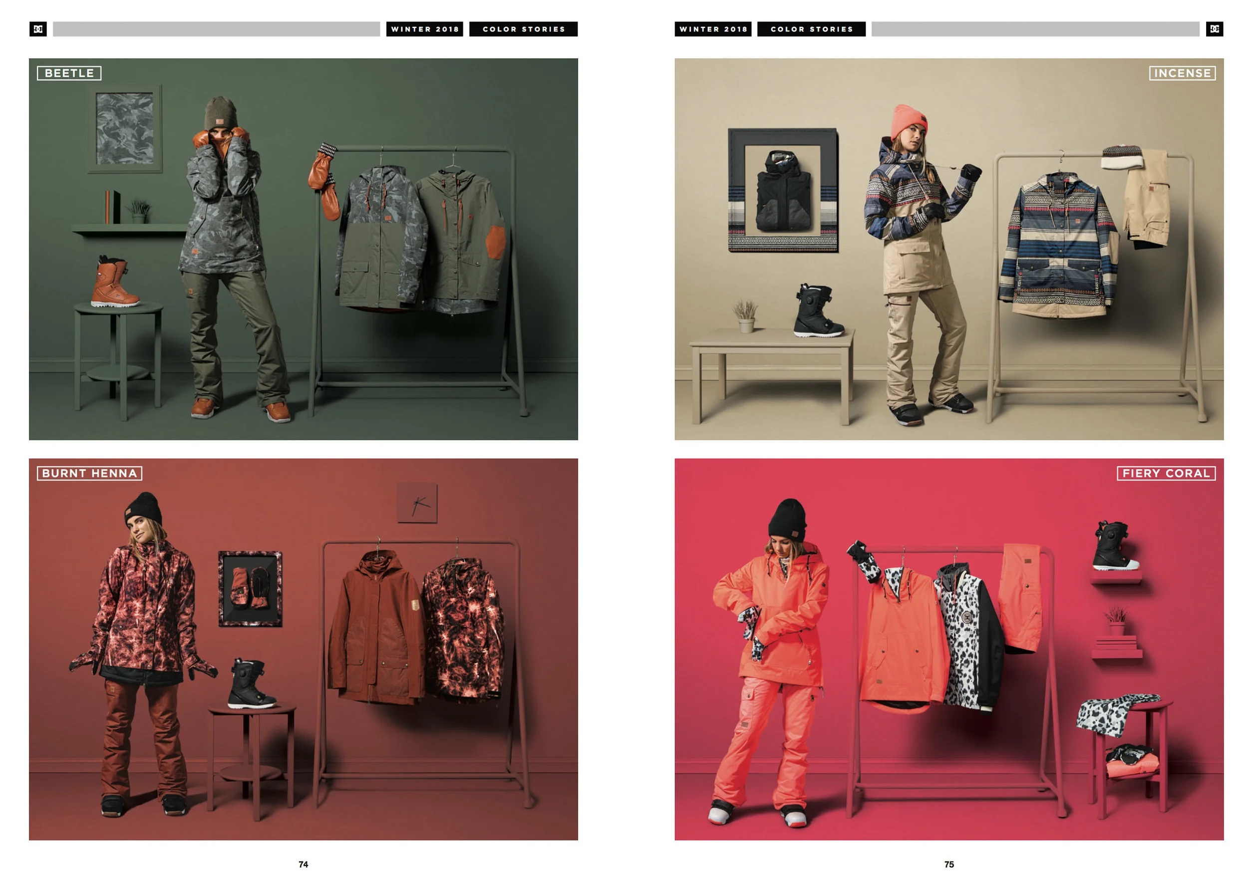 DC Shoes 2018 winter catalog