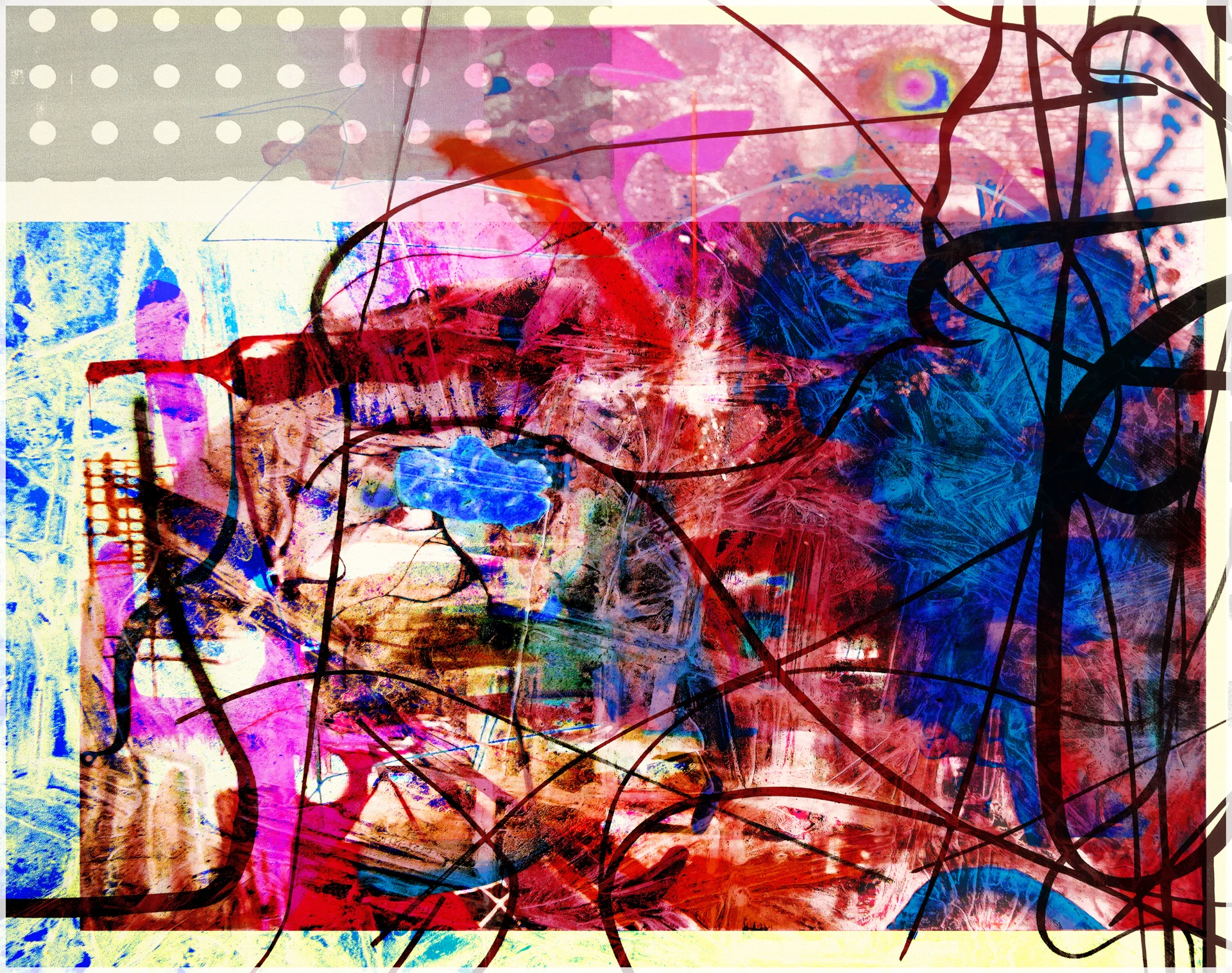 10/18/16, pigmented inks & acrylic on canvas, 38 x 48
