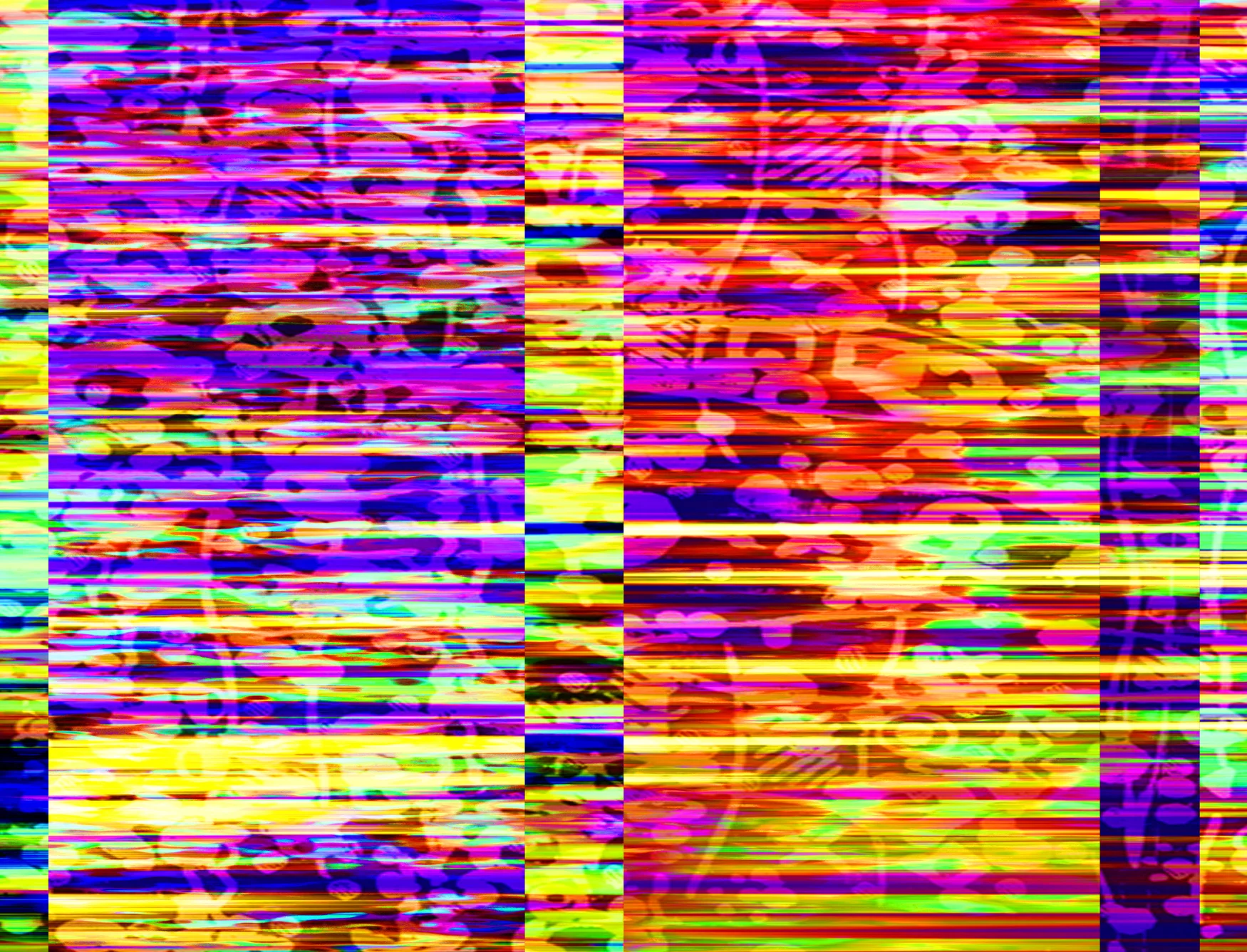 Currents 9/28/17, pigmented inks & acrylic on canvas, 58 x 76 inches