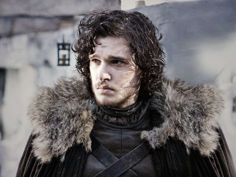 You know nothing, Jon Snow. (Or at least, that he's pretty short.)