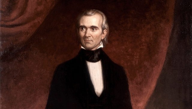 James K. Polk, one of America's best (and largely forgotten) presidents.