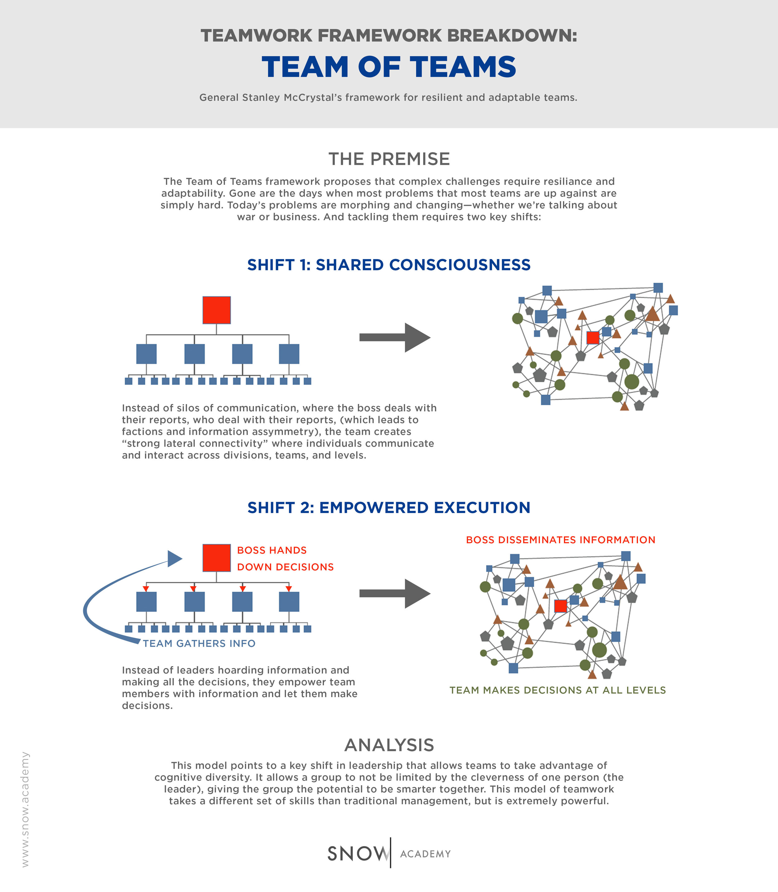 The Team of Teams Framework