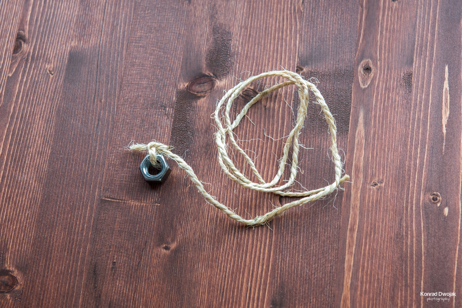 DIY Photo Rope - tie the weight
