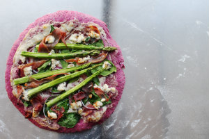 Beet Crust Pizza