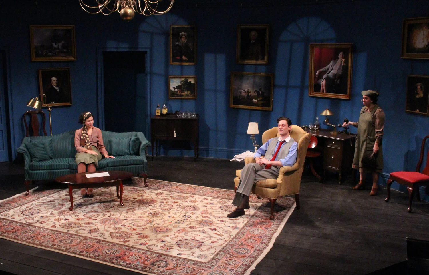 LEO AND GILDA AT HOME, ACT II SC I