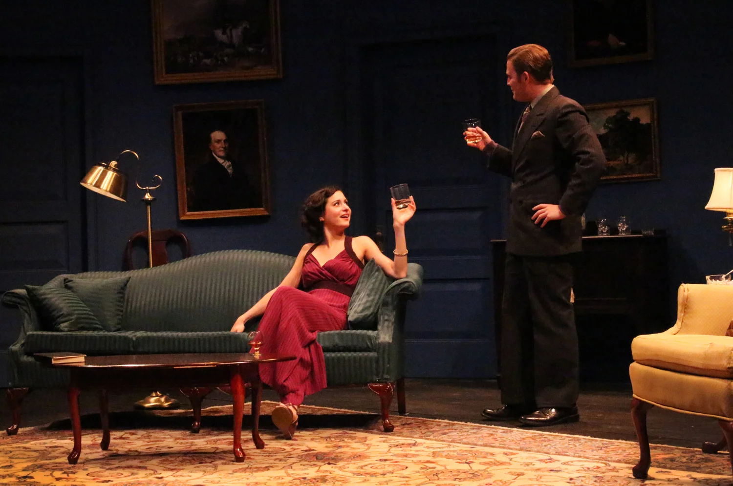 ACT II SC II - NIGHTTIME. THE REAPPEARANCE OF OTTO.