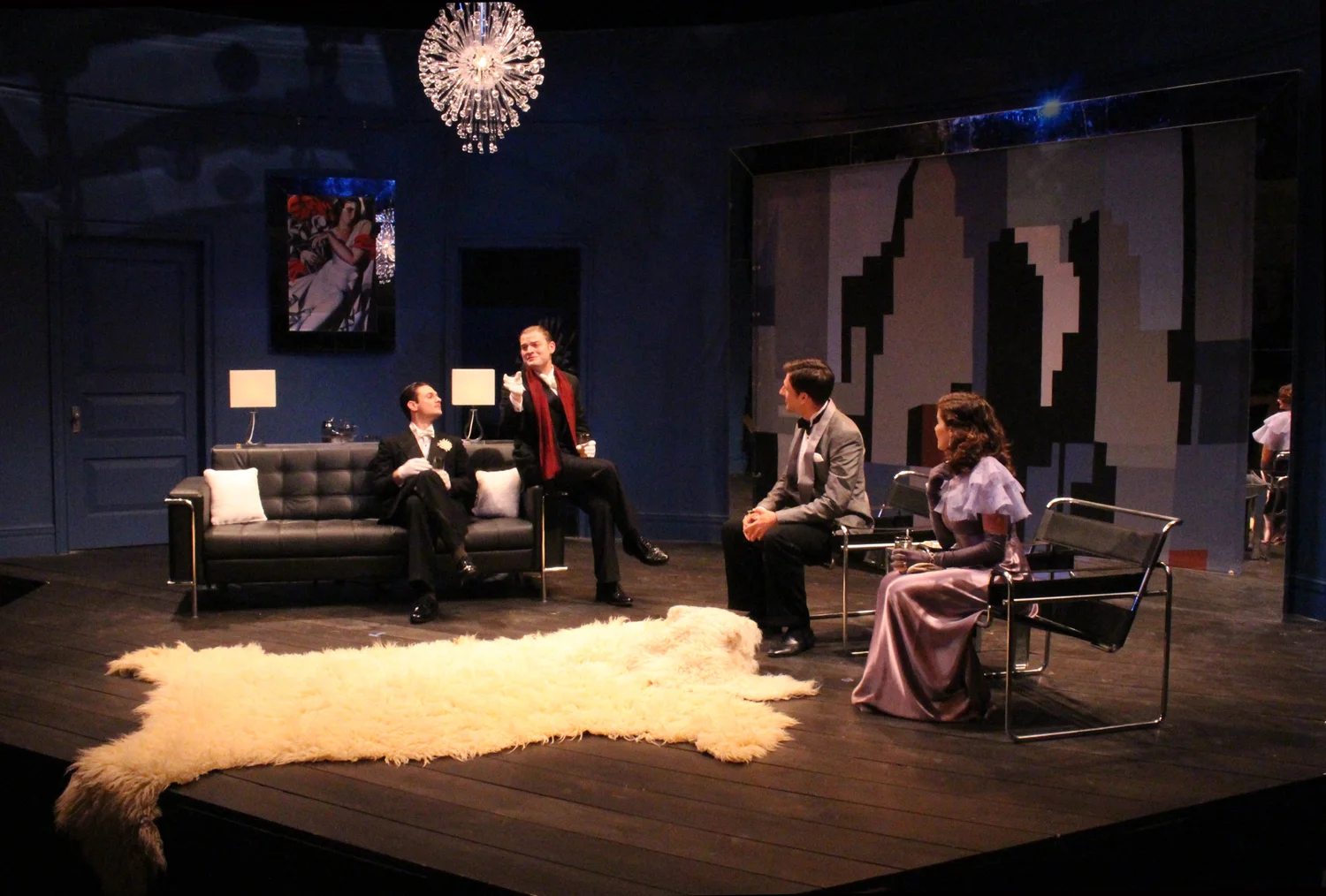 ACT III SC I - LEO AND OTTO, HENRY AND HELEN