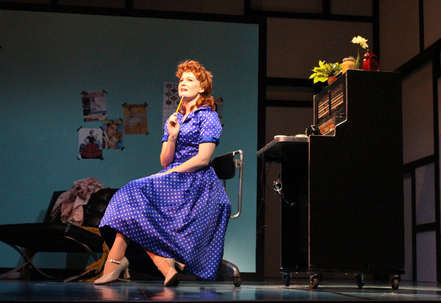 KATE BALDWIN AS ELLA PETERSON AT THE SWITCHBOARD