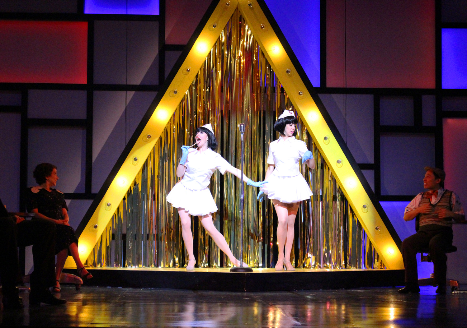 FLOOR SHOW - "THE MIDAS TOUCH" AT THE PYRAMID CLUB
