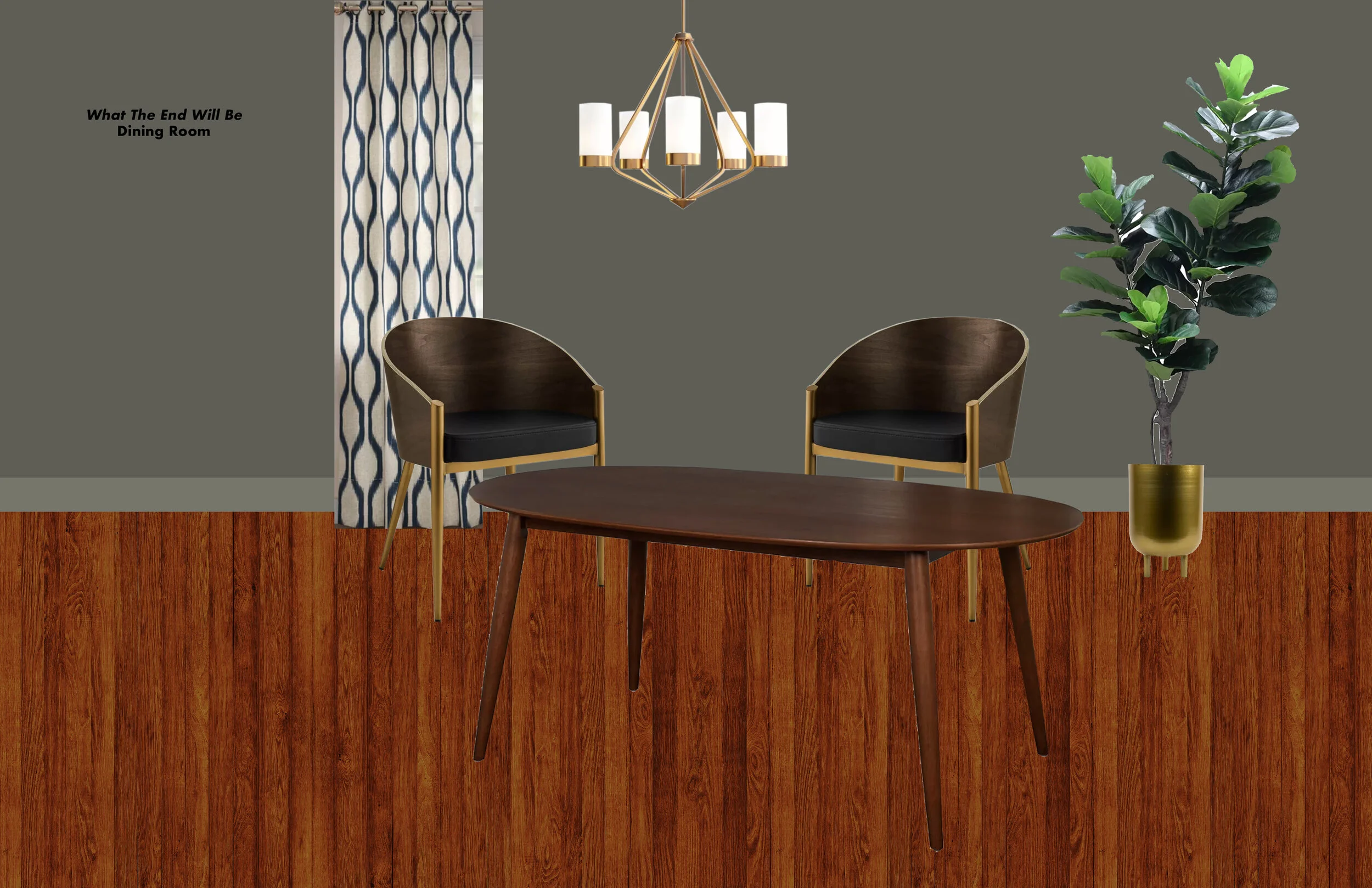 dining room mood board