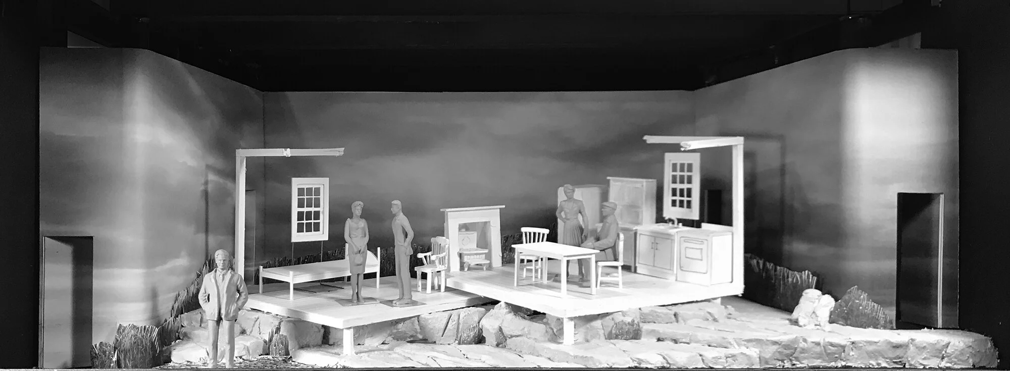 1/2" preliminary white model