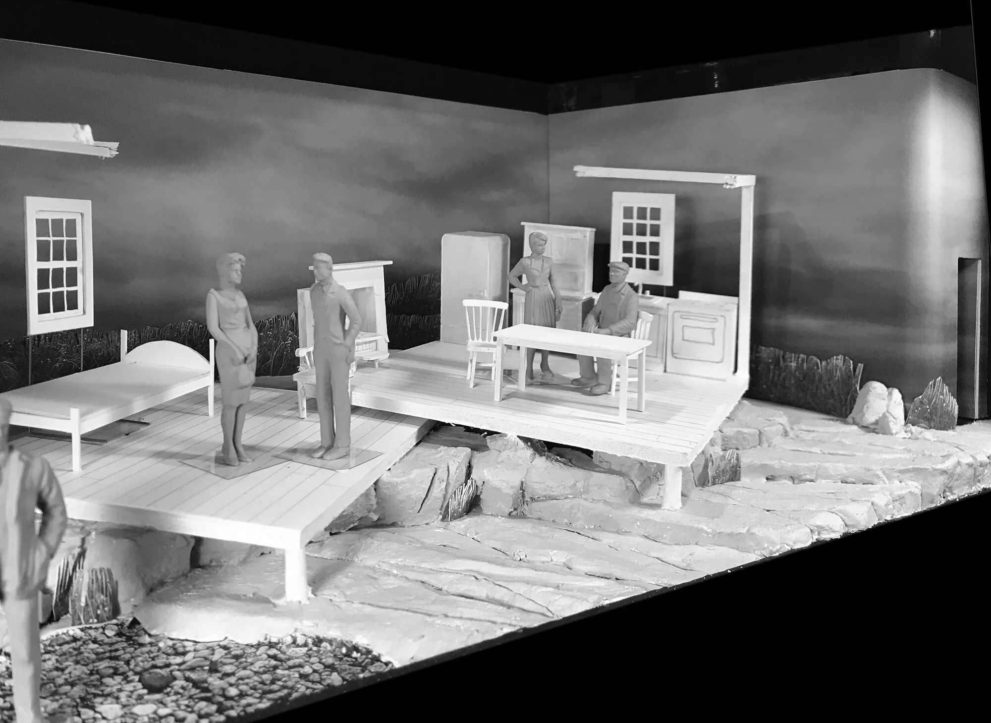 1/2" preliminary white model