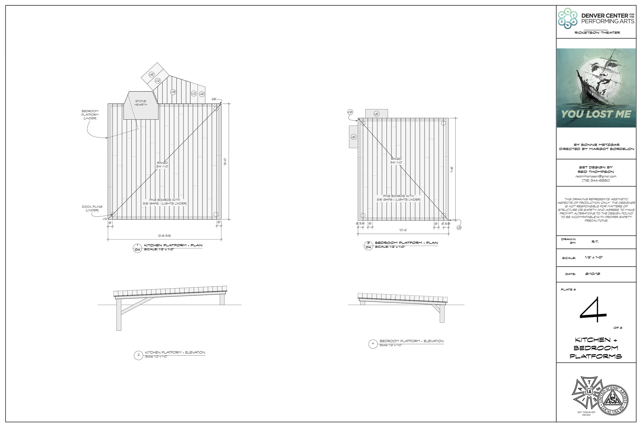 plate 4 - kitchen &amp; bedroom platforms