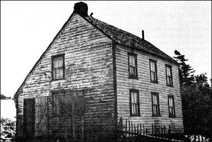 Historic Newfoundland salt box house