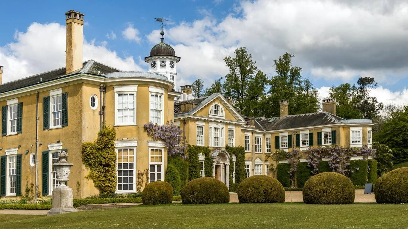 English stately home exterior