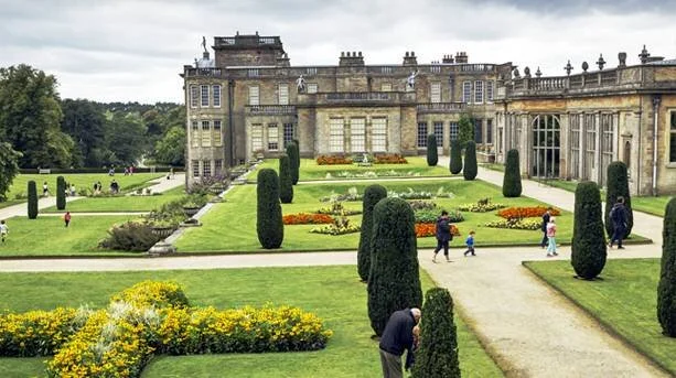 English stately home exterior