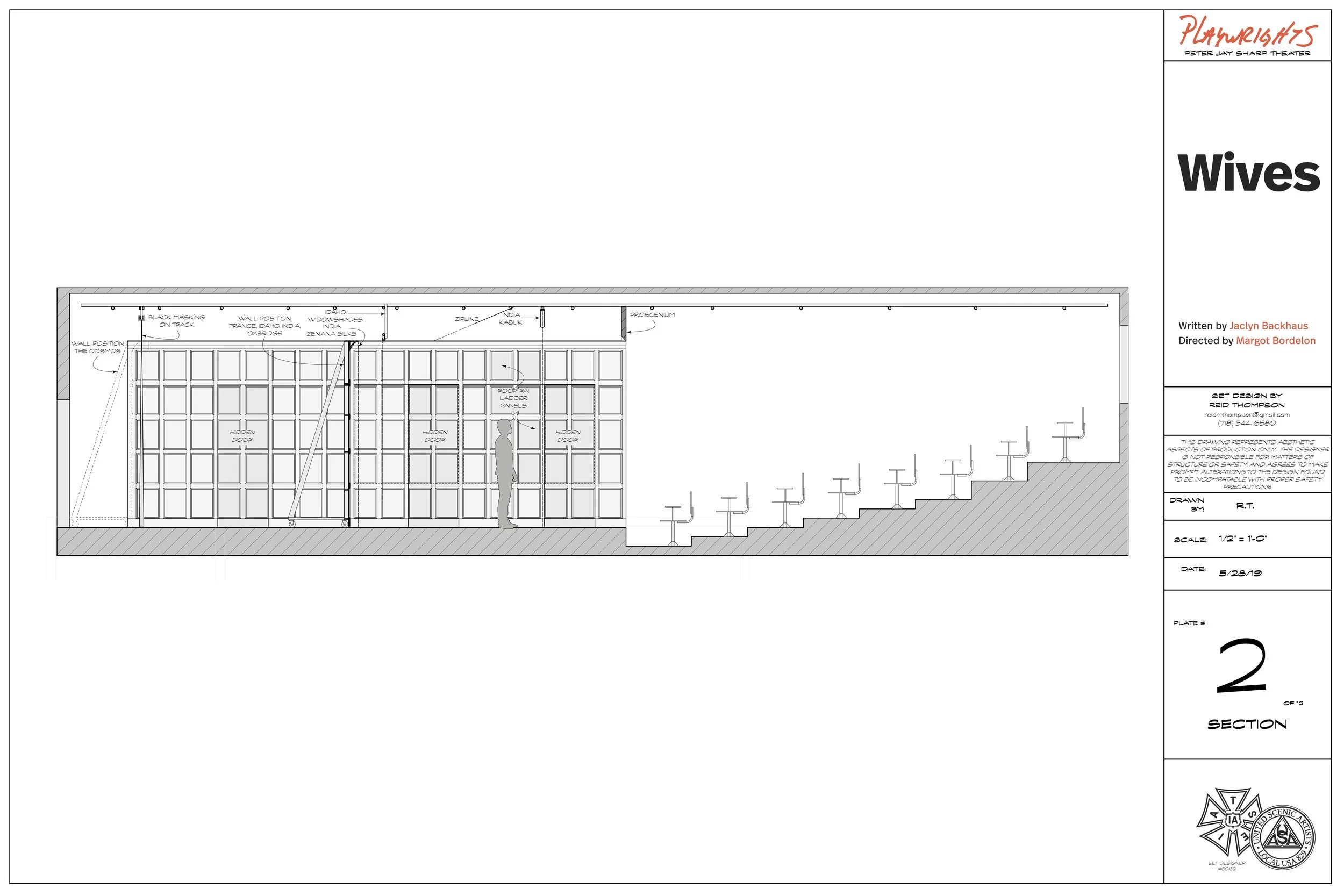 plate 2 - section