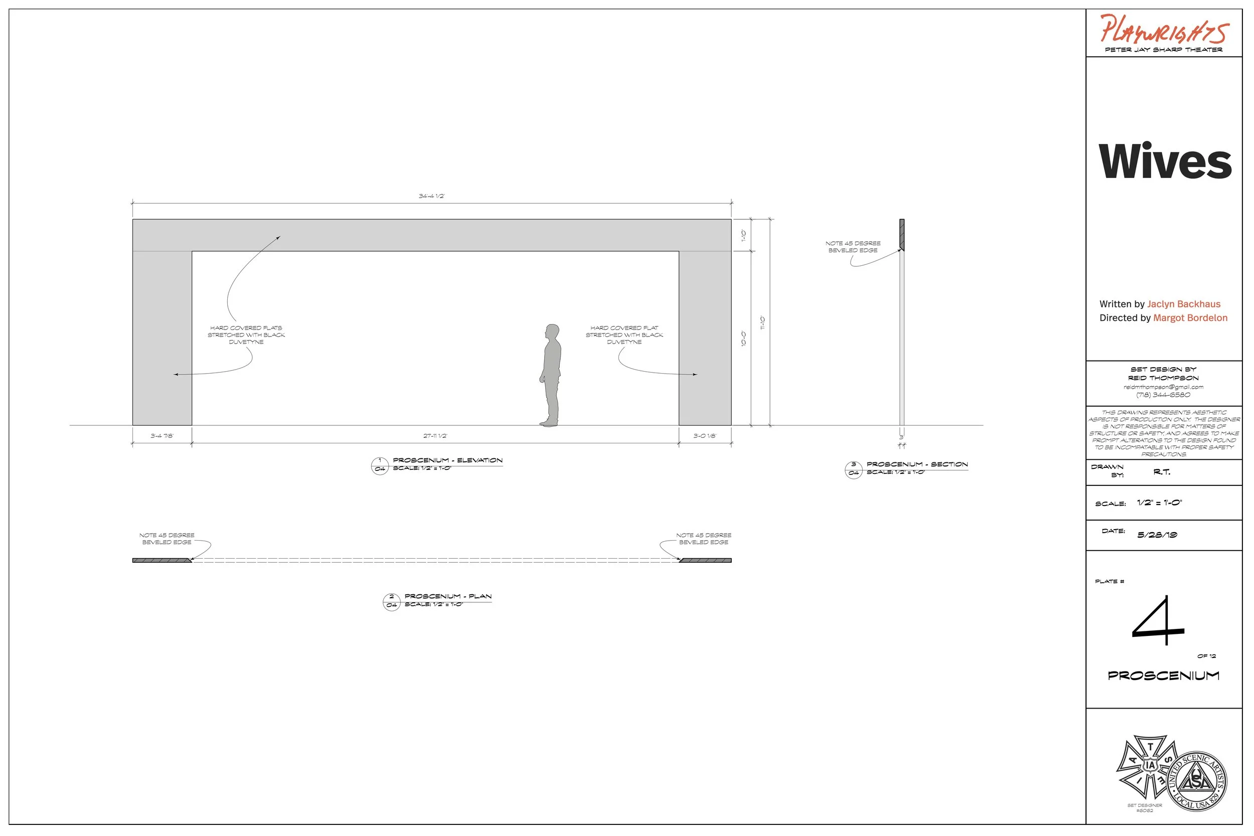 plate 4 - proscenium