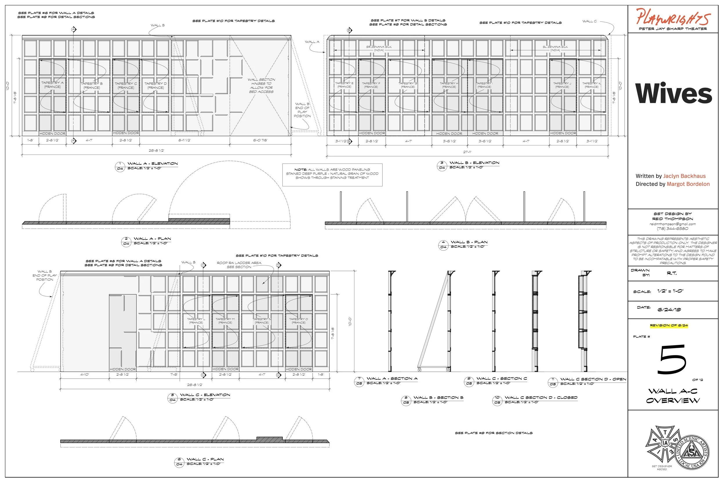 plate 5 - walls overview