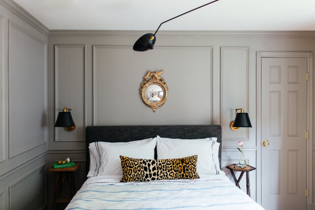 Modern/antique interior