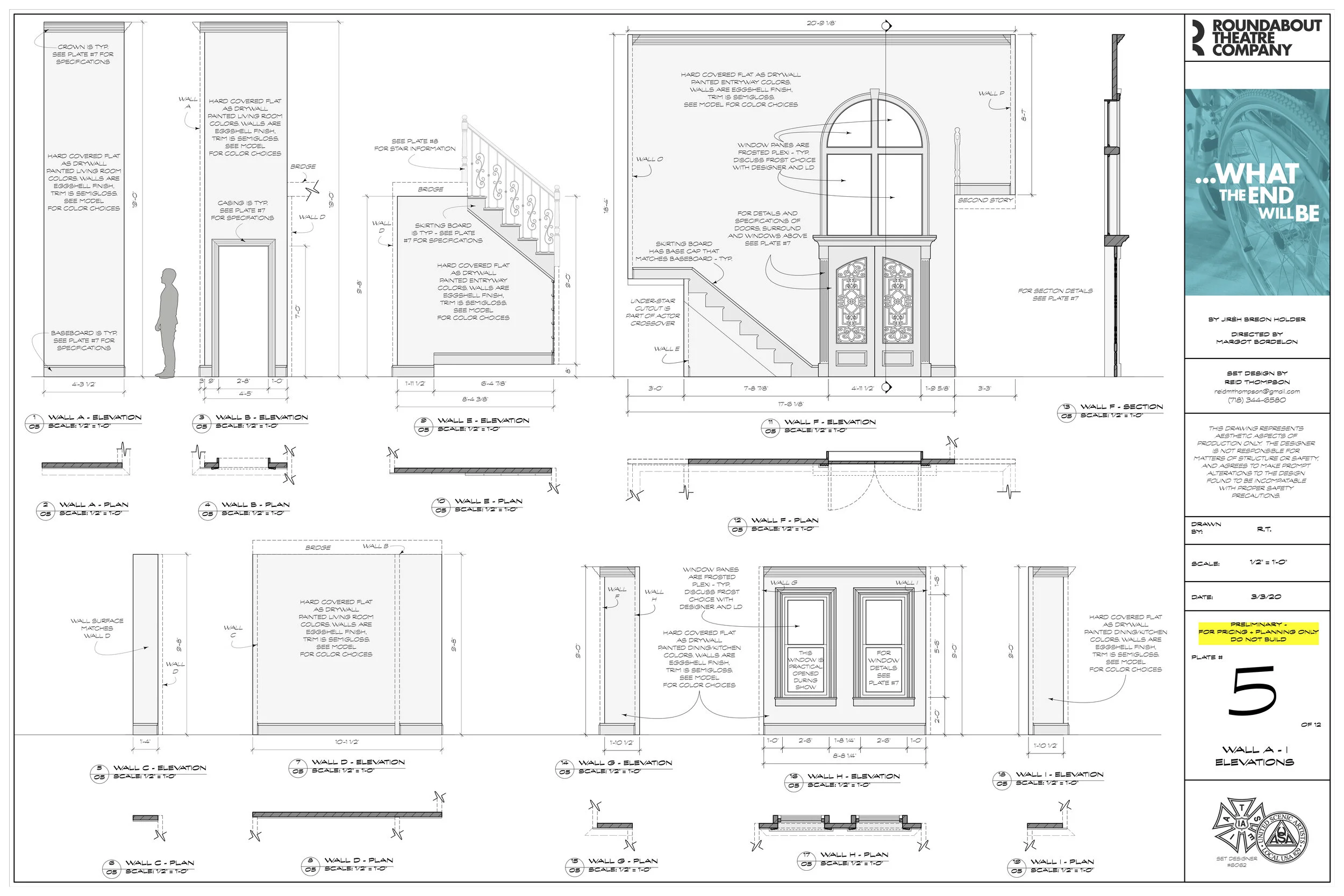 What The End Will Be - Roundabout - Wall Elevations