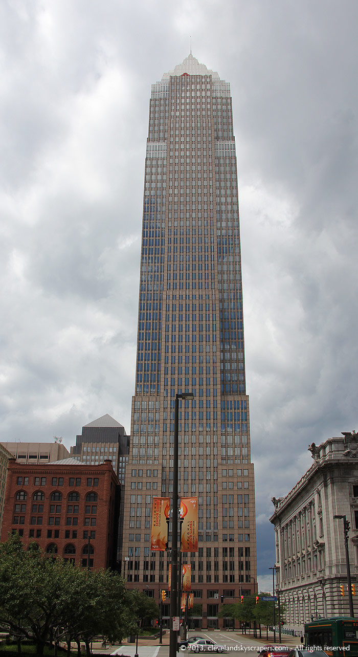 Key Tower from East Roadway at Euclid Avenue