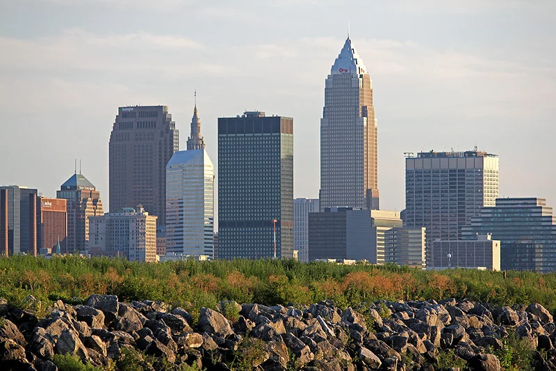 View from Lake Erie