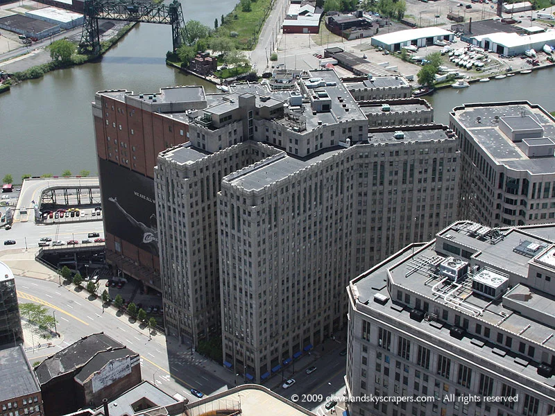 View from 200 Public Square, August 2009